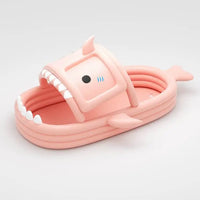 HKM-219219 Inflatable Shark-Shaped Baby Pool with Awning, Large Eco-Friendly PVC Design for Summer Fun