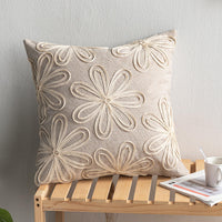 HKM-219347 Light Luxury New Chinese Style Plush Sofa Cushion - Simple Modern Design, 45x45cm