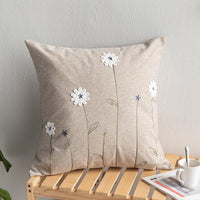HKM-219347 Light Luxury New Chinese Style Plush Sofa Cushion - Simple Modern Design, 45x45cm