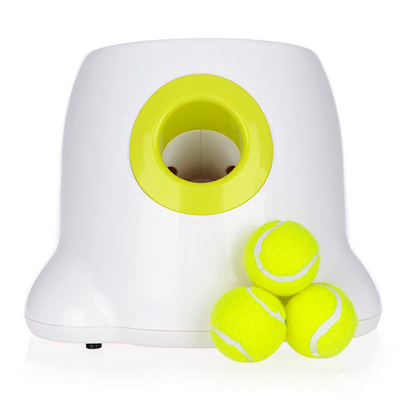 HKM-219475 Automatic Interactive Ball Launcher for Pets - Keep Dogs Engaged with Adjustable Launch Distances
