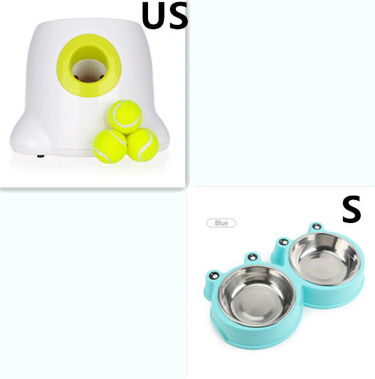 HKM-219475 Automatic Interactive Ball Launcher for Pets - Keep Dogs Engaged with Adjustable Launch Distances