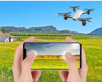 HKM-219475 Folding Remote Control Drone with 15-16 Minute Flight Time, USB Charging, and 100-120 Meter Range