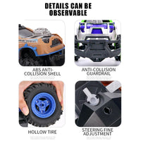 HKM-219539 4CH Remote Control Off-Road Climbing Car Toy for Kids - 1/14 Scale, Electric, Indoor/Outdoor Use