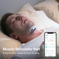 HKM-219859 Smart Anti-Snoring Device with Electronic Muscle Stimulation Technology