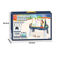 HKM-219923 Magic Erasable 2-in-1 Drawing Board for Kids with Pen and Chalk, Educational Toy for Ages 5-7