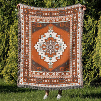 HKM-219923 Multifunctional Cotton Sofa Blanket Cover with Geometric Patterns in Various Sizes and Colors
