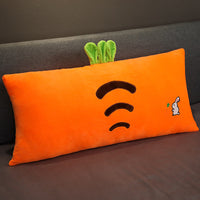 HKM-219923 Removable Plush Toy Carrot Doll - Washable Fruit Pillow in Multiple Sizes