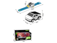 HKM-220115 Mini Handheld Alloy Remote Control Racing Car with Lights - Rechargeable 2.4G Wireless Toy Vehicle