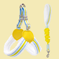 HKM-220627 Breathable Summer Dog Leash and Chest Vest for Small to Medium Breeds