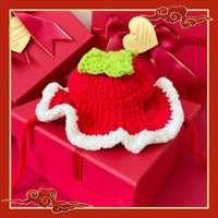 HKM-220883 Tiger Head Hats for Pets - Winter Apparel for Cats and Dogs in Various Sizes
