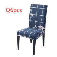 HKM-220883 Universal Christmas Elastic Chair Cover in Festive Designs - Polyester and Spandex Blend