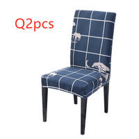 HKM-220883 Universal Christmas Elastic Chair Cover in Festive Designs - Polyester and Spandex Blend