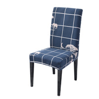HKM-220883 Universal Christmas Elastic Chair Cover in Festive Designs - Polyester and Spandex Blend