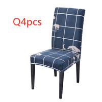 HKM-220883 Universal Christmas Elastic Chair Cover in Festive Designs - Polyester and Spandex Blend