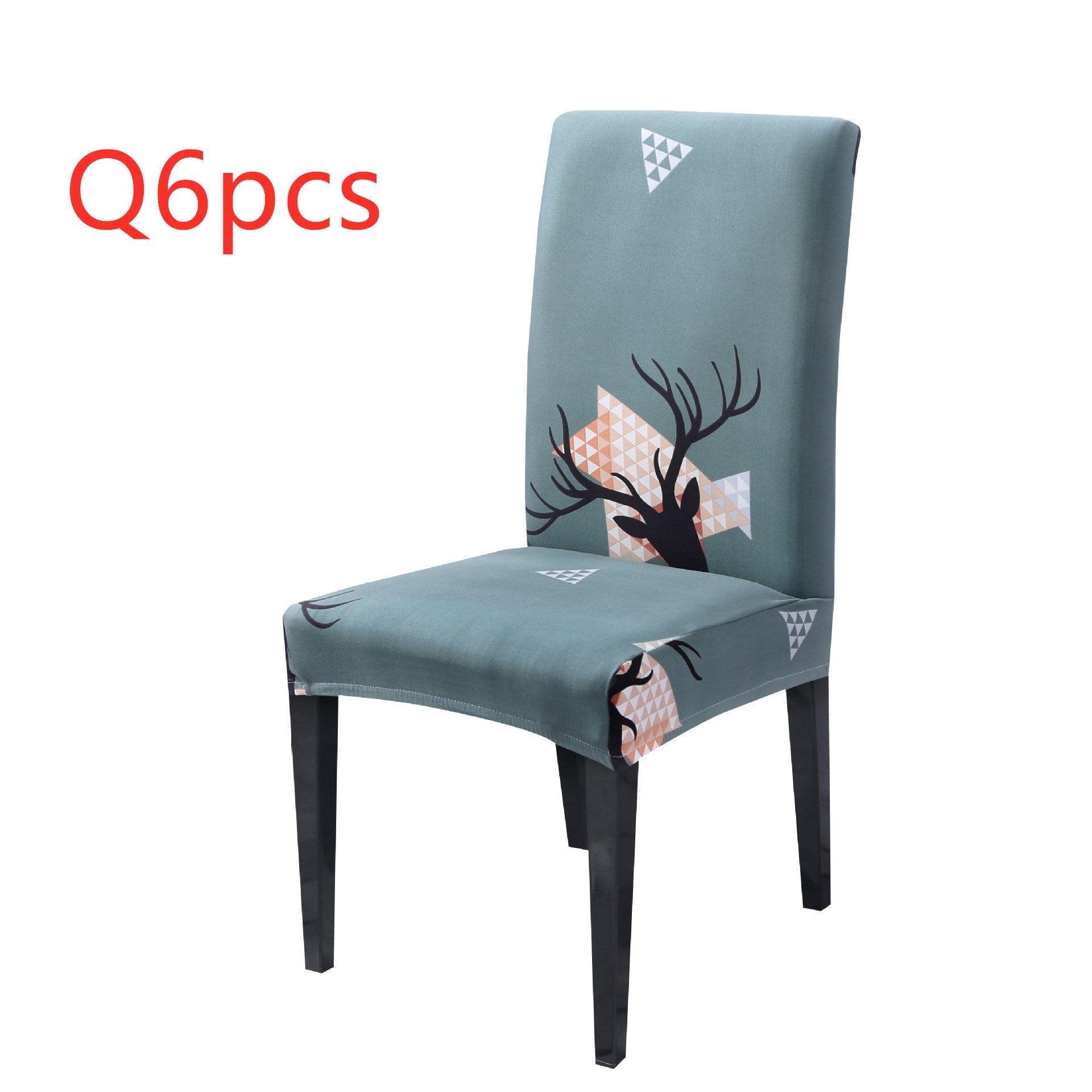 HKM-220883 Universal Christmas Elastic Chair Cover in Festive Designs - Polyester and Spandex Blend