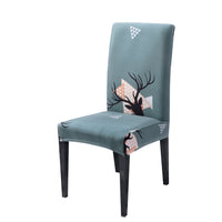 HKM-220883 Universal Christmas Elastic Chair Cover in Festive Designs - Polyester and Spandex Blend