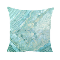 HKM-220947 Marbled Geometric Peach Skin Pillowcase in Various Colors and Sizes