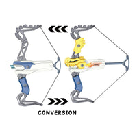 HKM-221075 Soft Dart Bow and Arrow Target Game for Kids Ages 2-7 - Outdoor Sports Fun