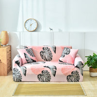 HKM-221331 Elastic Sofa Cover - Modern Polyester Blend for Various Sofa Sizes