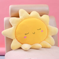 HKM-221395 Cute Sun Cloud Plush Doll - Super Soft Spandex with Down Cotton Filling, Available in 30cm, 45cm, 55cm Sizes