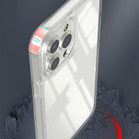 HKM-221523 Transparent Shock-Resistant TPU Phone Case for iPhone Models