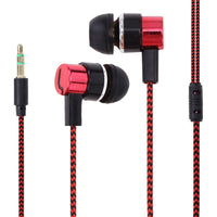 HKM-222483 Electroplated Wired Earphones with 3.5mm Plug - Universal Compatibility, Environmentally Friendly Silicone Earplugs