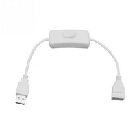 HKM-222611 All-Copper USB Male to Female Extension Cable – 28cm Length