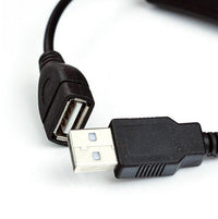 HKM-222611 All-Copper USB Male to Female Extension Cable – 28cm Length