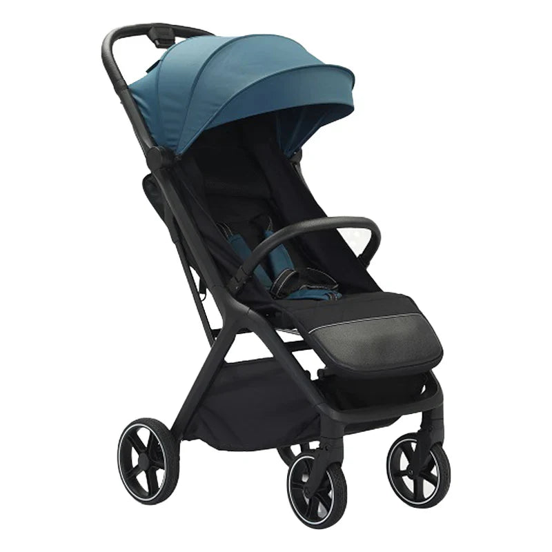 KTX-222611 Ergonomic Double Stroller with Sunshade and Travel Bag in Dark and Light Grey