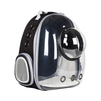 HKM-222611 Transparent Pet Cat Backpack with Large Capacity and Breathable Design
