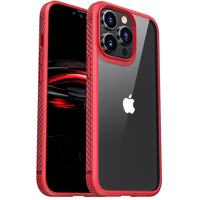 HKM-222675 Transparent All-Inclusive Anti-Drop Phone Case for Apple iPhone 13 Series - Simple Design with Pure Color Options