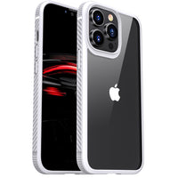 HKM-222675 Transparent All-Inclusive Anti-Drop Phone Case for Apple iPhone 13 Series - Simple Design with Pure Color Options