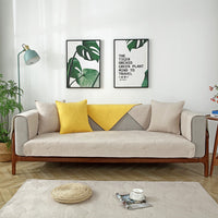 HKM-222803 Universal Soft Cotton Fabric Sofa Cushion - Versatile Use for Living Room, Yoga, and More