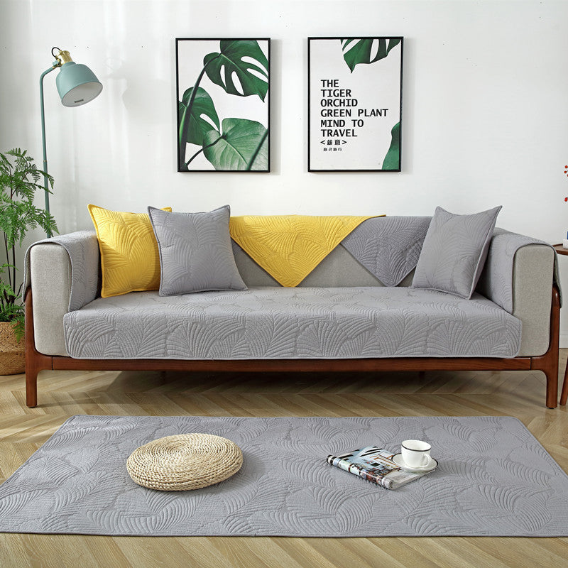 HKM-222803 Universal Soft Cotton Fabric Sofa Cushion - Versatile Use for Living Room, Yoga, and More