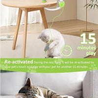 HKM-222867 Electric Interactive Toy Mouse with Colorful Motion for Pets - Automatic Door Holder