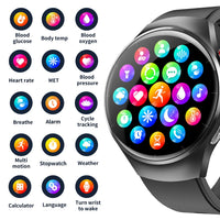 HKM-222931 Fitness Smart Watch with Heart Rate Monitor, Sleep Tracker, Bluetooth Calls, IP67 Waterproof, 150+ Sports Modes for Android and iOS