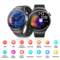 HKM-222931 Fitness Smart Watch with Heart Rate Monitor, Sleep Tracker, Bluetooth Calls, IP67 Waterproof, 150+ Sports Modes for Android and iOS