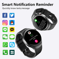 HKM-222931 Fitness Smart Watch with Heart Rate Monitor, Sleep Tracker, Bluetooth Calls, IP67 Waterproof, 150+ Sports Modes for Android and iOS