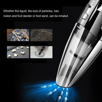 HKM-222931 Portable Handheld Car Vacuum Cleaner - R-6053, 120W Power, USB Rechargeable, Lightweight Design