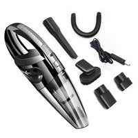 HKM-222931 Portable Handheld Car Vacuum Cleaner - R-6053, 120W Power, USB Rechargeable, Lightweight Design