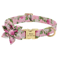 HKM-223123 Pet Dog Collar Lettering Anti-Lost Collar