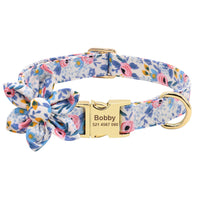 HKM-223123 Pet Dog Collar Lettering Anti-Lost Collar