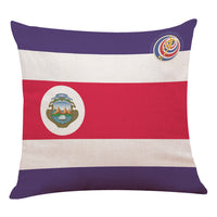 HKM-223251 Cotton Linen Fashion Pillowcase 45x45CM with Various Country Designs for Elegant Home Decor