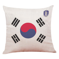 HKM-223251 Cotton Linen Fashion Pillowcase 45x45CM with Various Country Designs for Elegant Home Decor