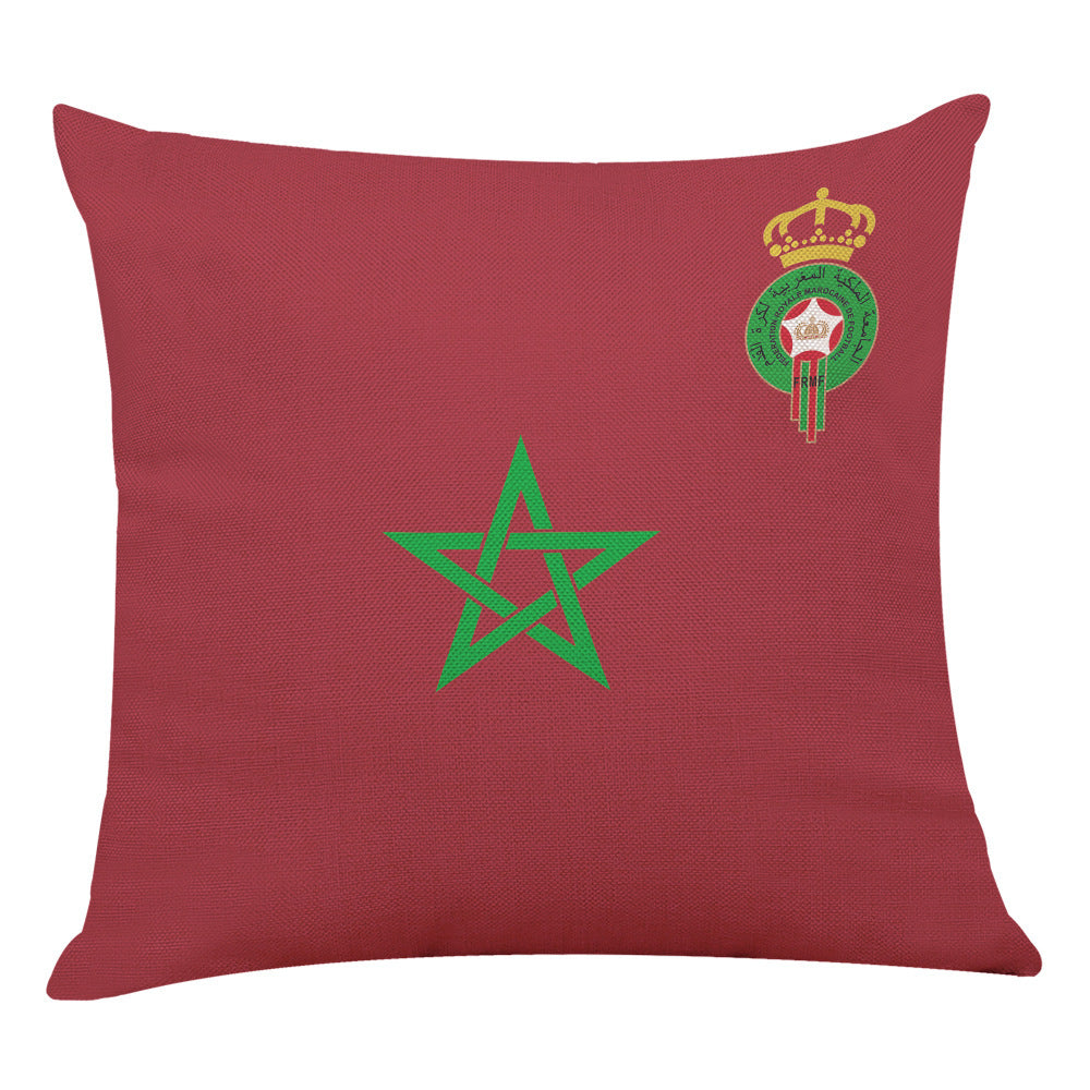 HKM-223251 Cotton Linen Fashion Pillowcase 45x45CM with Various Country Designs for Elegant Home Decor