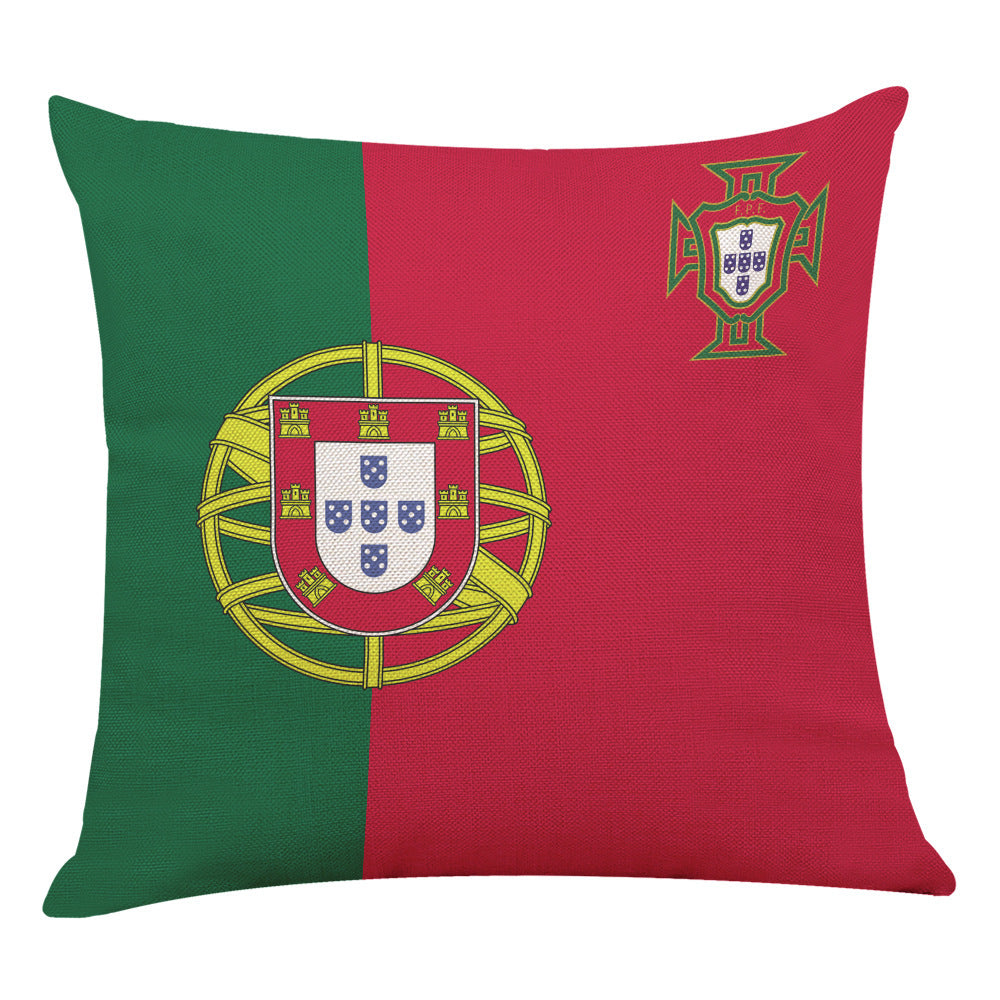HKM-223251 Cotton Linen Fashion Pillowcase 45x45CM with Various Country Designs for Elegant Home Decor