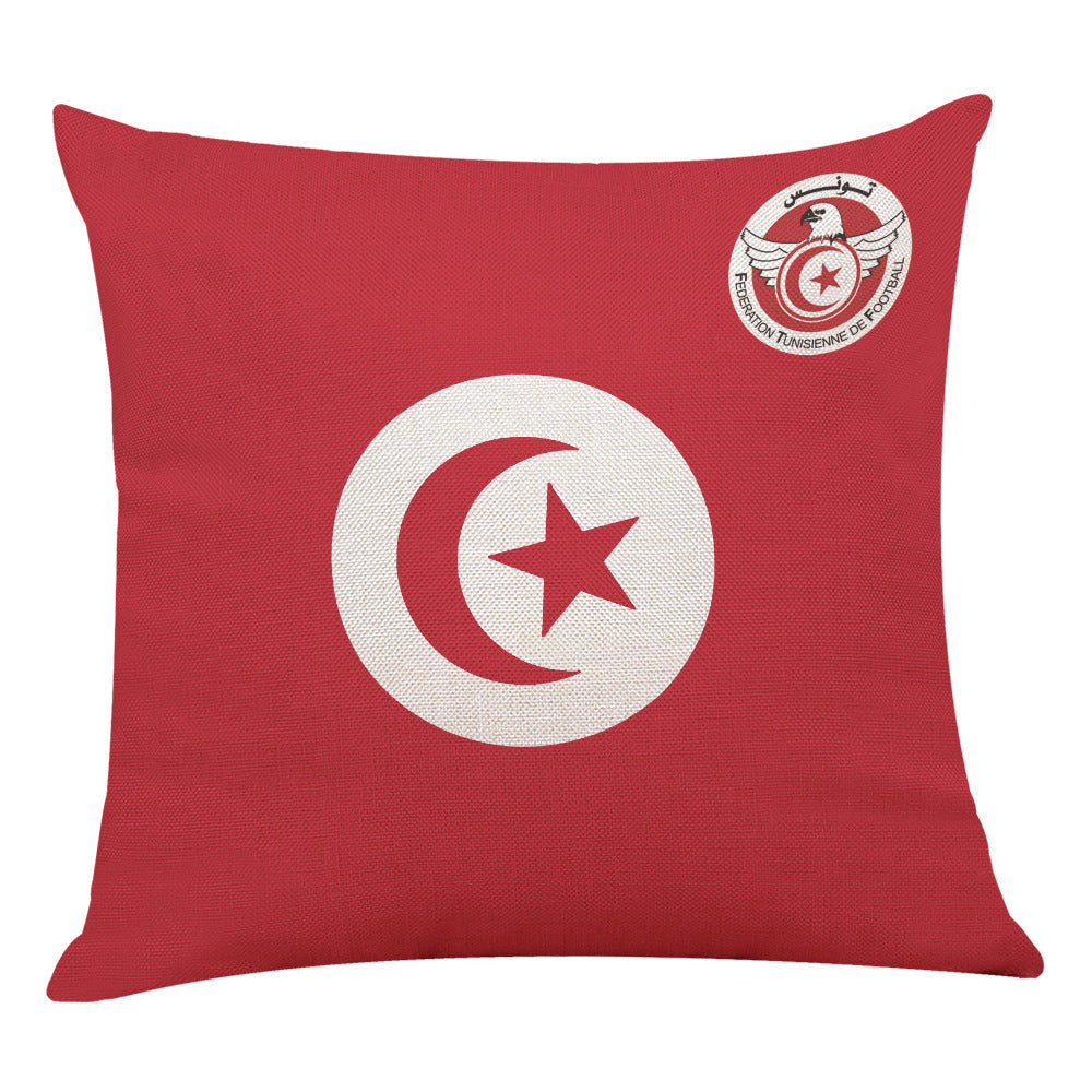 HKM-223251 Cotton Linen Fashion Pillowcase 45x45CM with Various Country Designs for Elegant Home Decor