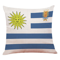 HKM-223251 Cotton Linen Fashion Pillowcase 45x45CM with Various Country Designs for Elegant Home Decor