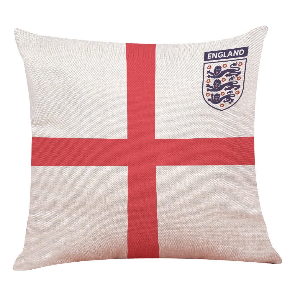 HKM-223251 Cotton Linen Fashion Pillowcase 45x45CM with Various Country Designs for Elegant Home Decor