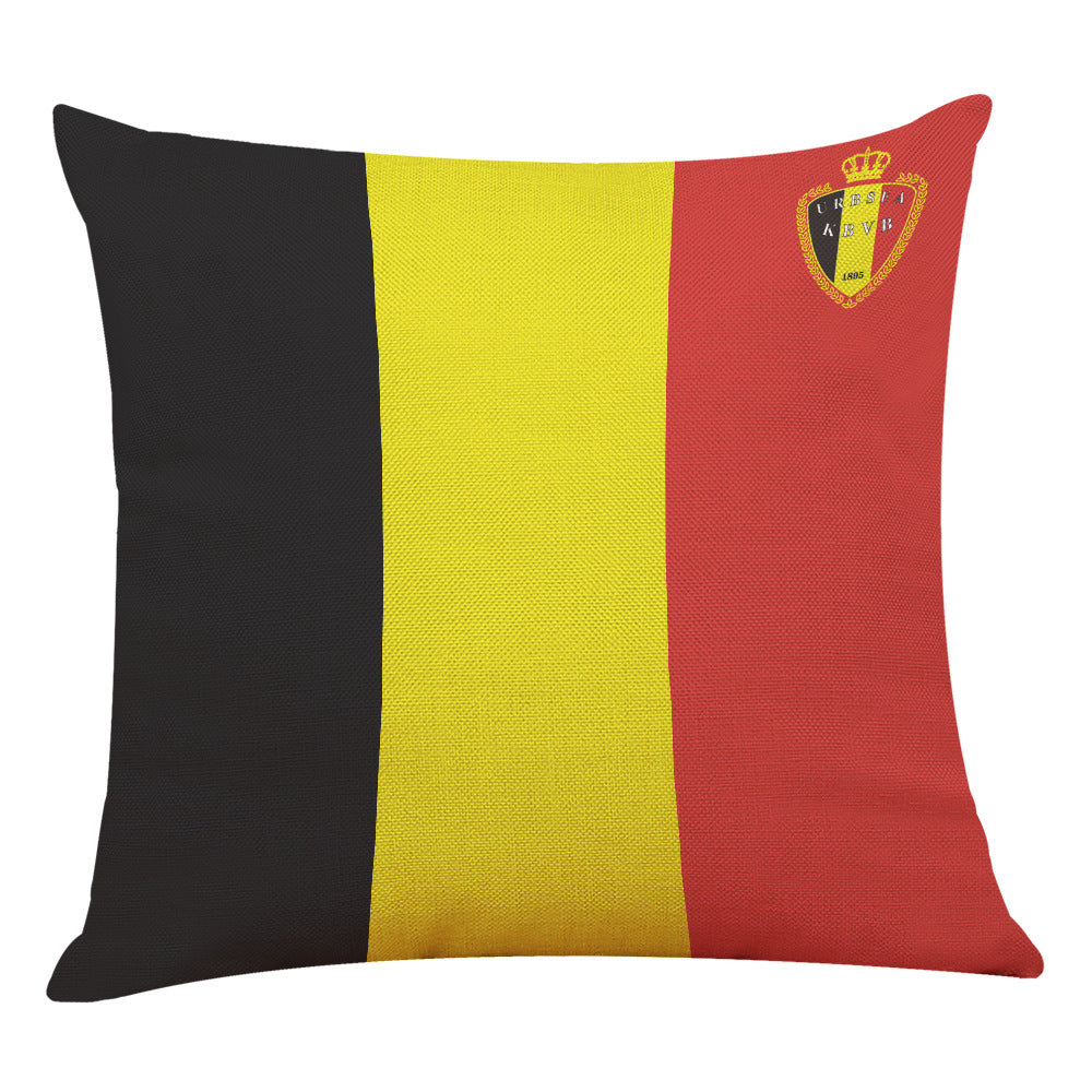 HKM-223251 Cotton Linen Fashion Pillowcase 45x45CM with Various Country Designs for Elegant Home Decor